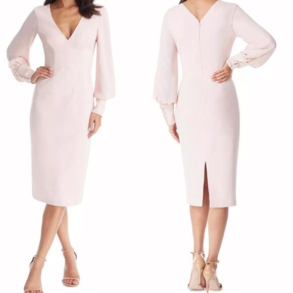 Dress the population Norah plunge body con dress size S, NWT - Picture 1 of 12